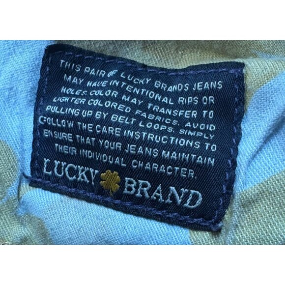 Lucky Brand Sienna Cigarette Jeans Womens Size 26 Blue Denim Stretch Mid-Rise Sl - Picture 9 of 11